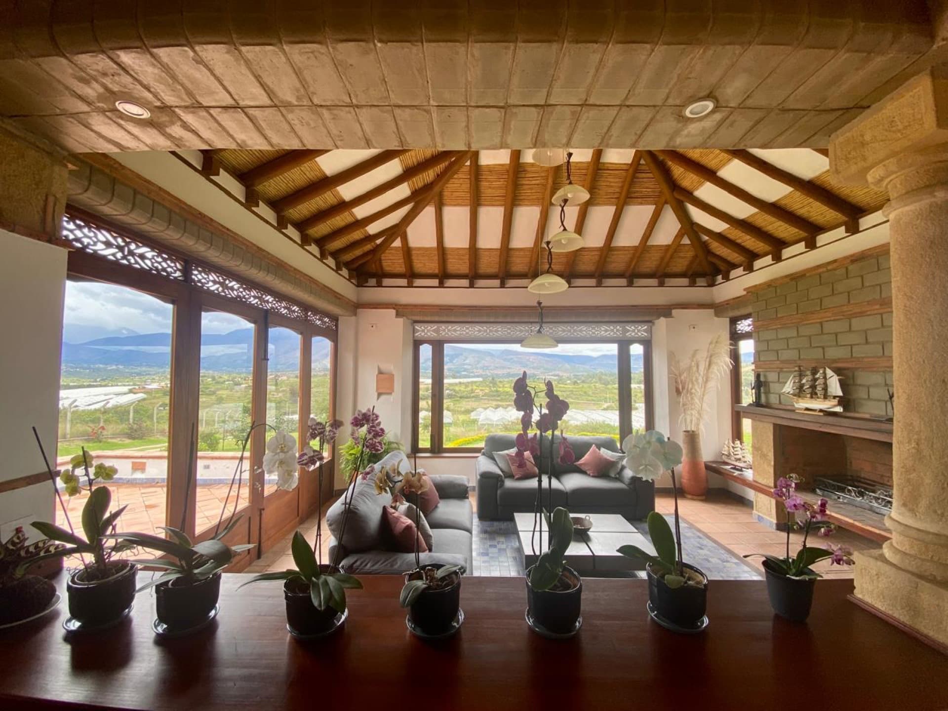 Casa rural en 5 km vía Parque Gondava — 220 m² — Casa en Villa de Leyva
